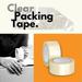 MMBM 6 Rolls - 1.6 Mil - Carton Sealing Packing Acrylic Tape for Smooth unwind Secure Seal w/ Dispenser Clear 2 x 100 Yards (300 ft)