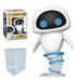 Disney: Wall-E: Eve Flying #1116 Funko Pop with Protector Bundle - Includes Disney: Wall-E: Eve Flying #1116 Vinyl Figure with Blue Salamander Emporium Plastic Protector Case