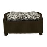 RSH Dcor Indoor Outdoor Single Tufted Ottoman Replacement Cushion **Cushion Only** 21 x 17 Aria Matte Grey
