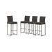 Conway Wicker Patio Bar Stools - Set of 4