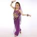 BSDHBS Girls Two Piece Outfits Handmade Children Girl Belly Dance Kids Belly Dancing Egypt Dance Cloth