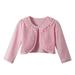 ZIZOCWA Summer Clothes for Teen Girls Girls Spandex Top Toddler Kids Baby Little Girls Lace Princess Bolero Cardigan Shrug Tops Clothes Pink Pink100