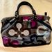 Coach Bags | Coach Shoulder Bag Medium Size | Color: Gray/Purple | Size: Os