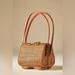 Anthropologie Bags | Bali Latch-Top Satchel Bag By Anthropologie Nwt | Color: Brown/Tan | Size: Os