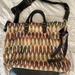 Zara Bags | (New) Zara Crossbody Colorful Large Tote | Color: Brown/Tan | Size: Os