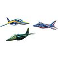 Revell Modellbausatz 50th Anniversary Alpha Jet I Maßstabsgetreue Nachbildung im Maßstab 1:144 I 378 Teile für drei separate Modelle I Modellbausatz für Luftfahrt-Enthusiasten ab 10 Jahren, Mittel