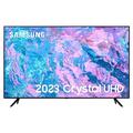 Samsung 75 Inch CU7100 UHD HDR Smart TV (2023) - 4K Crystal Processor, Adaptive Sound Audio, PurColour, Built In Gaming TV Hub, Smart TV Streaming & Video Call Apps And Image Contrast Enhancer