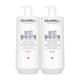 Goldwell Dualsenses Just Smooth Taming Shampoo 1000ml Conditioner 1000ml