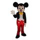 Sinoocean Mickey Mouse Adult Halloween Easter Mascot Costume Fancy Dress Outfit