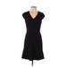 Marc New York by Andrew Marc Performance Cocktail Dress - A-Line: Black Solid Dresses - Women's Size 2