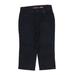 The Children's Place Jeans - Mid/Reg Rise Straight Leg Denim: Blue Bottoms - Kids Girl's Size 12 - Black Wash