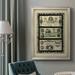 Red Barrel Studio® Money Money Money I Premium Framed Canvas- Ready To Hang Canvas in Green/White | 41 H x 29 W x 2.5 D in | Wayfair