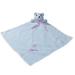 Snuggle Bear Blankets Toys for Dogs - Cute Soft Bear Blanket Dog Toy - Squeaks ! (Baby Blue)