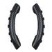 MoreChioce 2pcs Car Steering Wheel Cover Carbon Fiber Textured Booster Cover Truck SUV Car Modification Accessories Non-Slip Steering Wheel Cover Type A