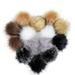 DIY Fur Fluffy Pompom Ball for Hats Shoes Scarves Keychains Bag Charms Vintage Wedding Cake Chandelier