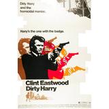 Dirty Harry Clint Eastwood 1971 Movie Poster Masterprint (24 x 36)