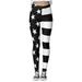 Xinqinghao Yoga Leggings For Women Independence Day For Women Print Mid Waist Yoga Pants Tights Compression Yoga Running Fitness American Print Leggings Women Yoga Pants White S