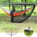 Hesroicy Hammock Net Cover Large Capacity Breathable See-Through Tear-Resistant Simple Installation - Protects from Rain and Fine Mesh - Essential Camping Accessory