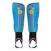 Vizari Blossom Soccer Shin Guards - Dual-Layered Protection & Ventilated Football Shin Pads with Ankle Protection - Stylish Design - Youth & Kids Soccer Shin Guards with Non-Slip Adjustable Strap