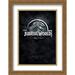 Jurassic World 28x36 Double Matted Large Gold Ornate Framed Movie Poster Art Print
