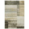 Oriental Weavers Bauer 090N2 Beige/ Charcoal 2 3 X 7 6 Indoor Area Rug