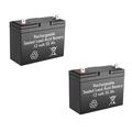 BatteryGuy Battery BG-12550NB - 12V 55AH Replacement for Dalton Medical Tacahe (PC1350) replacement battery pack - rechargeable (Pack of 2)
