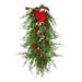 Pgeraug Christmas Decorations Christmas Ornaments Christmas Hanging Ornament Wall Hanging Artificial Pines Needles Branches Red Berries Holiday Wall Hanging Door Hanging Decoration Hangs A