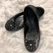 Jessica Simpson Shoes | Jessica Simpson Black & Silver Ballet Flats | Color: Black/Silver | Size: 7.5