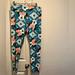 Lularoe Pants & Jumpsuits | Lularoe Disney Tall & Curvy Minnie Mouse Leggings | Color: Blue/Pink | Size: Xl