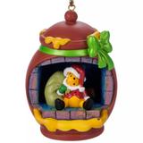 Disney Holiday | Disney 2022 Winnie The Pooh Light-Up Living Magic Sketchbook Ornament | Color: Brown/Gold | Size: Os