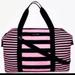 Victoria's Secret Bags | 2pc Victoria’s Secret Tote | Color: Black/Pink | Size: Os