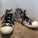 Converse Shoes | Converse All Star Chuck Taylor Double Upper Sneakers Sz 12 Mens ,14 Women’s | Color: Black/Gray | Size: 12