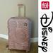 Disney Bags | Ful Disney Mickey Mouse Rose Gold Hard Sided Expandable 29 Luggage*Nwt | Color: Gold/Pink | Size: Os
