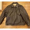 Columbia Jackets & Coats | Leather Jacket Columbia Men's Coat Xl Ttg 5 Pockets W/Fleece Liner Brown | Color: Brown | Size: Xl