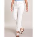 Blair Women's DenimEase Classic 5-Pocket Jeans - White - 12 - Misses