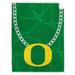 Oregon Ducks 60'' x 80'' Fan Chain Flannel Sherpa Blanket