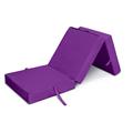 Matelas Pliable Invité - lit pliant d dappoint avec poignée de transport - convertible matelas pour