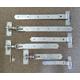 Heavy Duty Hook & Band Shed Stable Barn Door Gate Hinges Straight/Cranked/Adjustable Galvanised