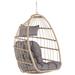 Portable Hanging Egg Chair, Swing Hammock Chair with Cushion