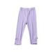 adviicd Boy Baby Clothes Toddler Pants Summer Unisex Kids Solid Cotton Elastic Waist Pants Toddler Baby Bottoms Active Sweatpants Purple 4-5 Years