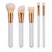 ZHAGHMIN Makeup Brushes for Foundation And Concealer Set Tool 5Pcs Lip Foundation Brush Makeup Eyeliner Brushes Pro Eyeshadow Powder Brush Set B Small Flat Makeup Brush Curly Hair Foundation Blendin