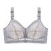 gvdentm Strapless Bra For Big Busted Women Women s Plus Size Full Coverage Underwire Unlined Minimizer Lace Bra