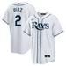 Men's Nike Yandy Díaz White Tampa Bay Rays Home Replica Player Jersey