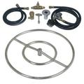 Tretco OBRSS-BK1-18-LP 18 in. Stainless Steel Ring Kit Liquid Propane