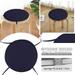 Home Decor Round Garden Chair Pads Seat Cushion For Outdoor Bistros Stool Patio Dining Room Four Ropes Outdoor Chair Cushions Seat Cushion