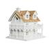 CC Home Furnishings 11 Fully Functional Elaborate Beach Home Inspired Outdoor Garden Birdhouse