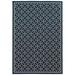 Moretti Origin Indoor/Outdoor Area Rug 4771G Outdoor Navy Octagon Geometric 2 3 x 7 6 Rectangle