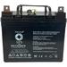 SPS Brand 12V 35Ah Replacement battery (SG12350) for Lawn Mower Zipper TS-14