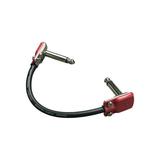 Guitar Patch Cable for Guitar Pedal Board Guitar Pedals Audio Signal Transmission of Microphone Amplifier Red