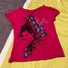 Zara Shirts & Tops | 4/$20 Zara Shirt Pink Girls Large Or Womens Xs | Color: Black/Pink | Size: 12g